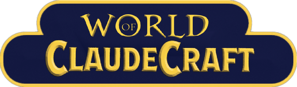 World of Claudecraft Logo